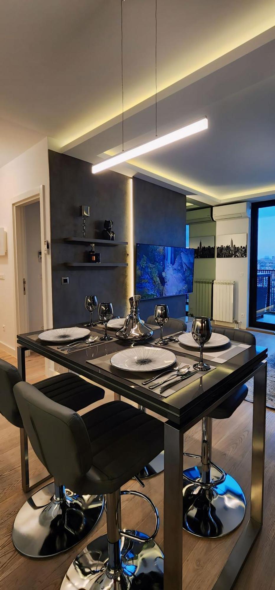 Belgrade Waterfront 16Th Fl Lux Apt. W/ City View Экстерьер фото