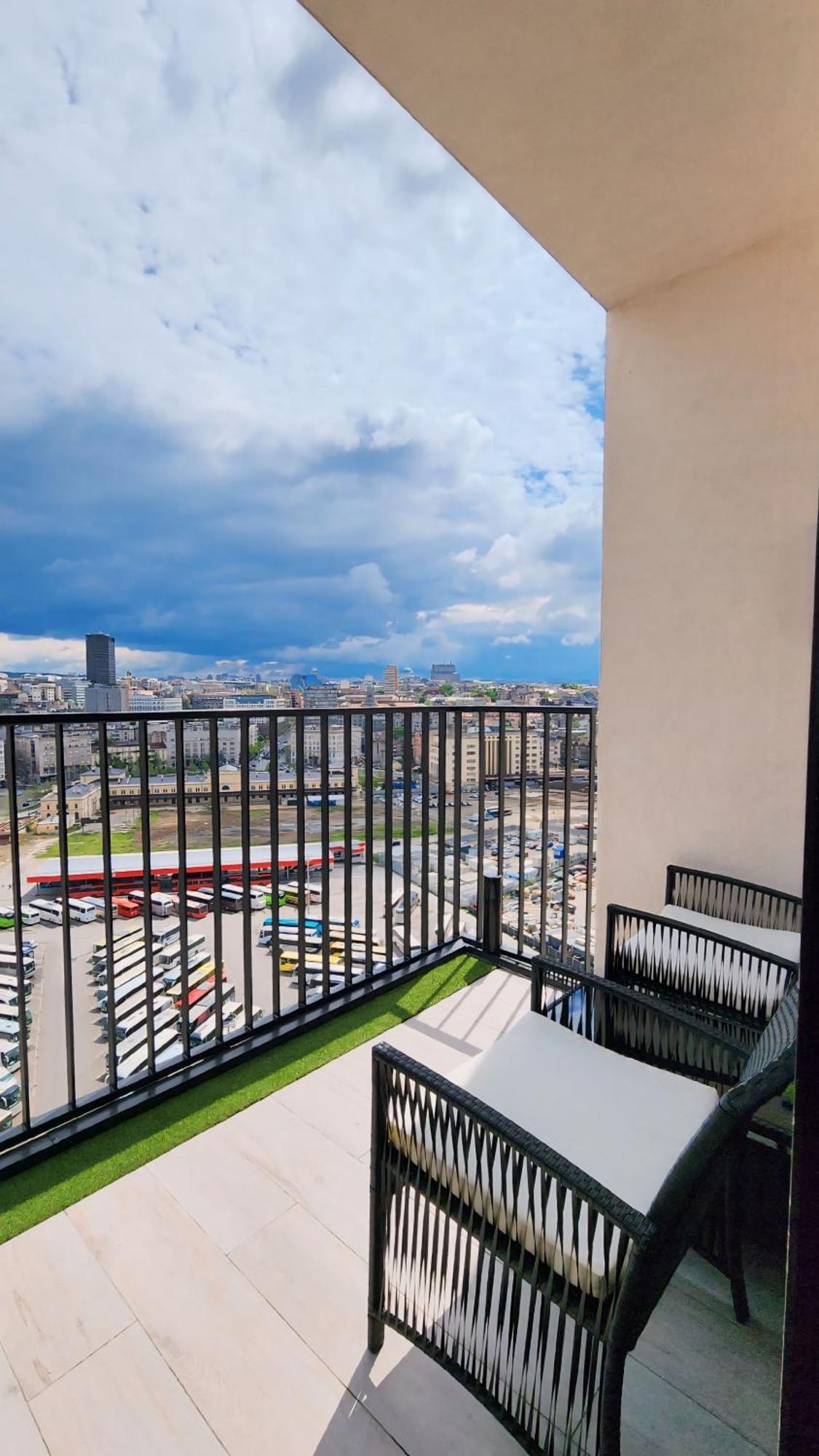 Belgrade Waterfront 16Th Fl Lux Apt. W/ City View Экстерьер фото