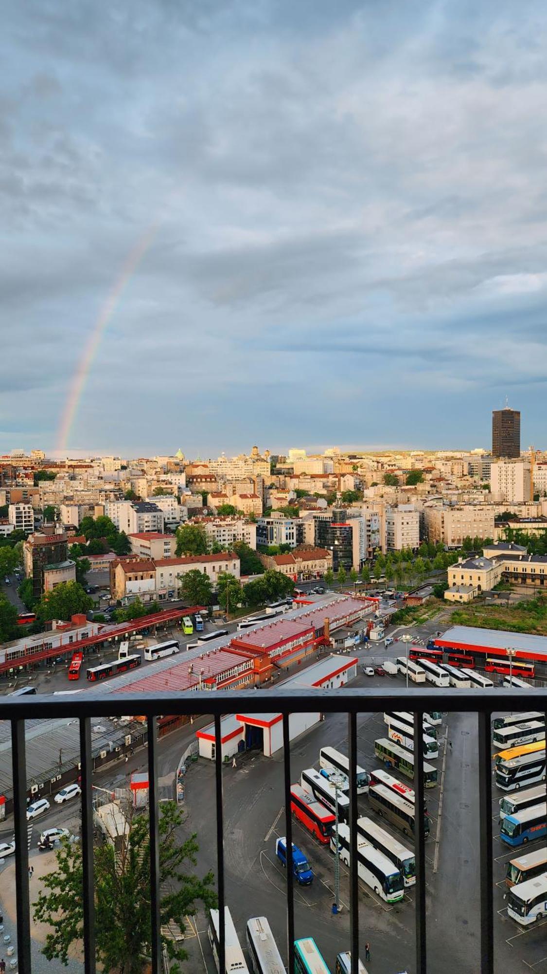Belgrade Waterfront 16Th Fl Lux Apt. W/ City View Экстерьер фото
